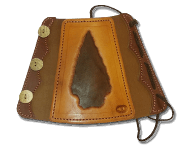 Deluxe Leather Armguard with Arrowhead